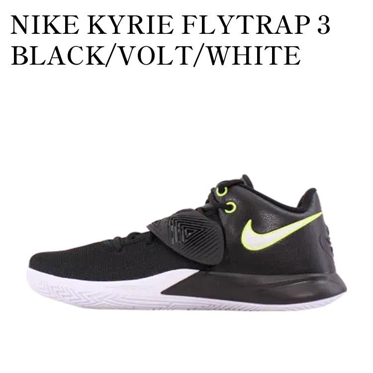 �ڤ����󤻾��ʡ�NIKE KYRIE FLYTRAP 3 BLACK/VOLT/WHITE �ʥ��� �����꡼ �ե饤�ȥ�å� 3 �֥�å�/�ܥ��/�ۥ磻�� CD0191-001 ��� ��ǥ����� �͵� �������