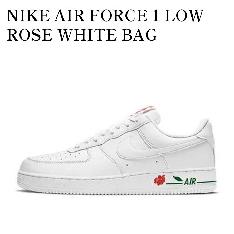 【お取り寄せ商品】NIKE AIR FORCE 1 LOW ROSE WHITE BAG ナイキ エアフォース1 ロー ローズ ホワイト..
