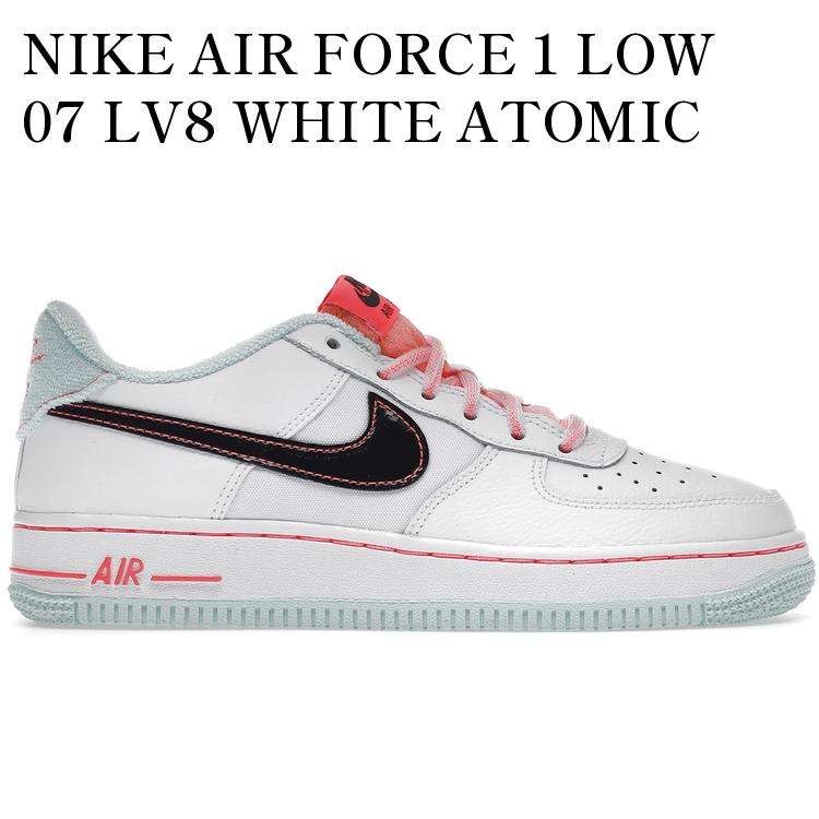 乐天商城 - 【海外限定 お取り寄せ商品】NIKE AIR FORCE 1 LOW 07 LV8 WHITE ATOMIC PINK (GS) DD7709-100 メンズ レディース 人気 おしゃれ