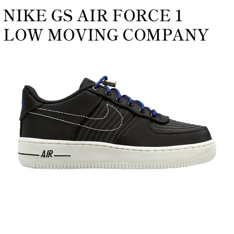 【お取り寄せ商品】NIKE GS AIR FORCE 1 LOW MOVING COMPANY BLACK ナイキ GS エアフォース1 ロー ムービング カンパニー ブラック DV1622-001