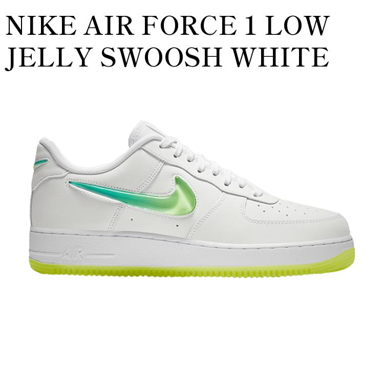 ڤ󤻾ʡNIKE AIR FORCE 1 LOW JELLY SWOOSH WHITE ʥ ե1  ꡼...