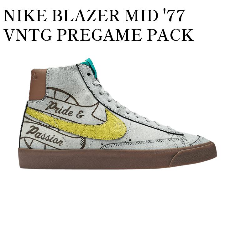 NIKE BLAZER MID '77 VNTG PREGAME PACK MOTIVATION ナイキ ブレーザー ミッド '77 ヴィンテージ プレゲームパック モチベーション CW6016-100