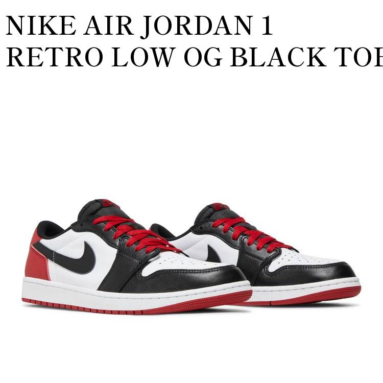 楽天RAISE【お取り寄せ商品】NIKE AIR JORDAN 1 RETRO LOW OG BLACK TOE ナイキ エアジョーダン1 レトロ ロー OG ブラック トゥ CZ0790-106