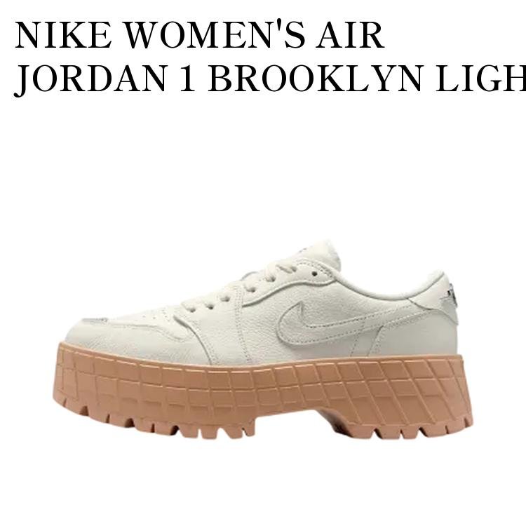 NIKE WOMEN'S AIR JORDAN 1 BROOKLYN LIGHT MADDER ROOT ナイキ ウィメンズ エアジョーダン1 ブルックリン ライトマダールート HF3184-101 メンズ レディース 人気 おしゃれ