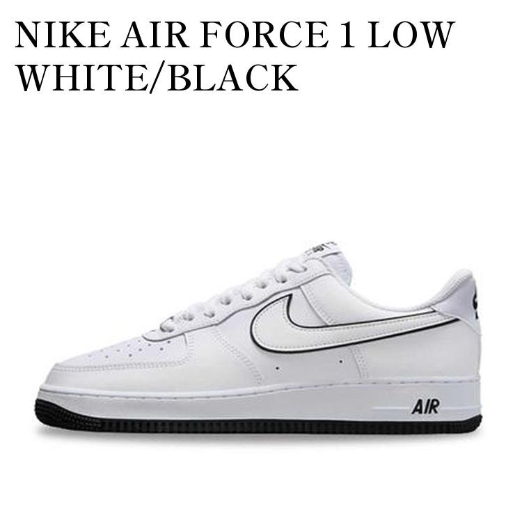 Rakuten - 【お取り寄せ商品】NIKE AIR FORCE 1 LOW WHITE/BLACK ナイキ エアフォース1 ロー ホワイト/ブラック DV0788-103 メンズ レディース 人気 おしゃれ