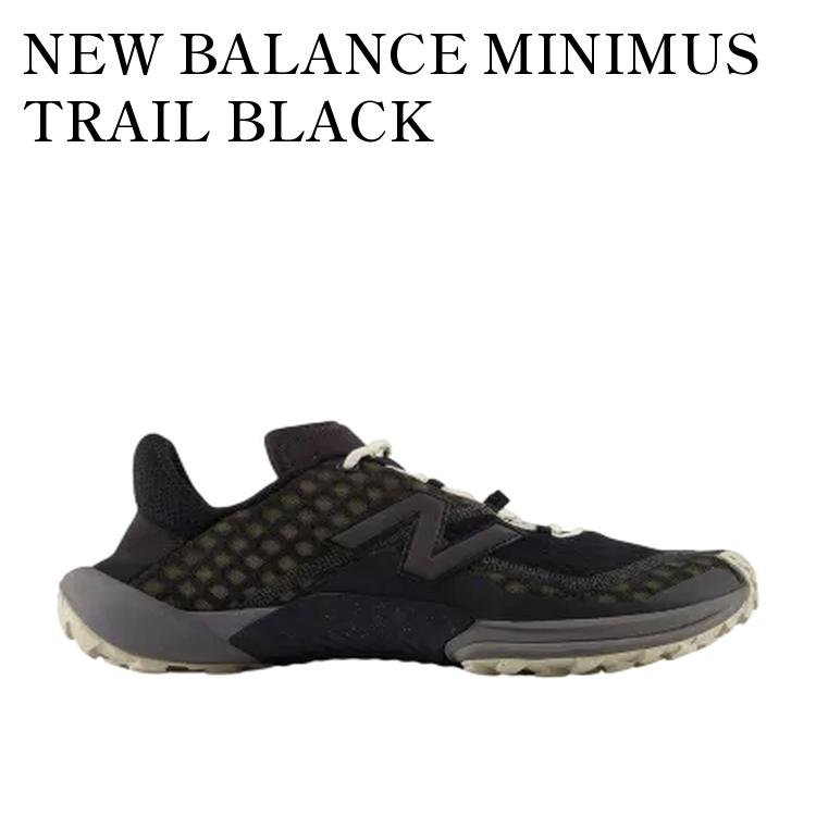 限定モデル New Balance ニューバランス スニーカー 【お取り寄せ商品】NEW BALANCE MINIMUS TRAIL BLACK ニューバランス ミニマス トレイル ブラック MTM10LEA メンズ レディース
