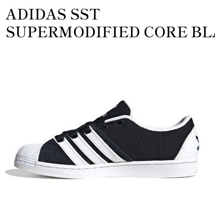 ADIDAS SST SUPERMODIFIED CORE BLACK/CLOUD WHITE アディダス SST スーパーモディファイド コア ブラック/クラウド ホワイト HP2189 メンズ レディース 人気 おしゃれ