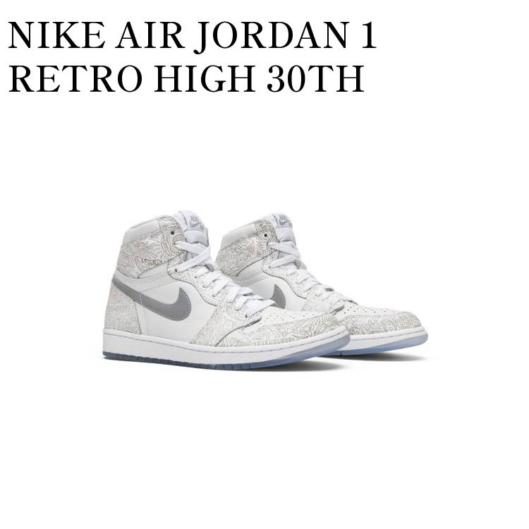 楽天RAISE【お取り寄せ商品】NIKE AIR JORDAN 1 RETRO HIGH 30TH ANNIVERSARY LASER ナイキ エアジョーダン1 レトロ ハイ 30th アニバーサリーレーザー 705289-100