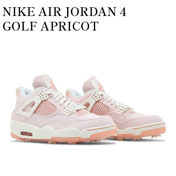 y񂹏izNIKE AIR JORDAN 4 GOLF APRICOT iCL GAW[_4 St AvRbg CZ2439-101