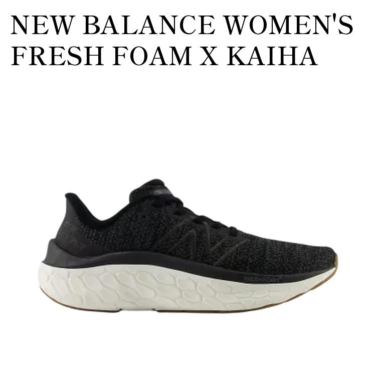 限定モデル New Balance ニューバランス スニーカー 【お取り寄せ商品】NEW BALANCE WOMEN'S FRESH FOAM X KAIHA ROAD BLACK/CASTLEROCK/GUM 02 ニューバランス ウィメンズ フレッシュフォームX カイハ ロード ブラック/キャッスルロック/ガム02 WKAIRAB1 メンズ レディース