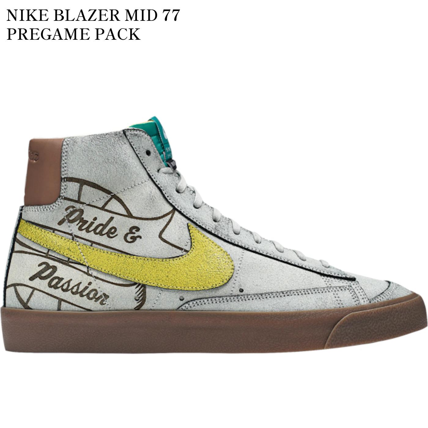 【海外限定 お取り寄せ商品】NIKE BLAZER MID 77 PREGAME PACK MOTIVATION BEN SIMMONS CW6016-100 メンズ レディース 人気 おしゃれ