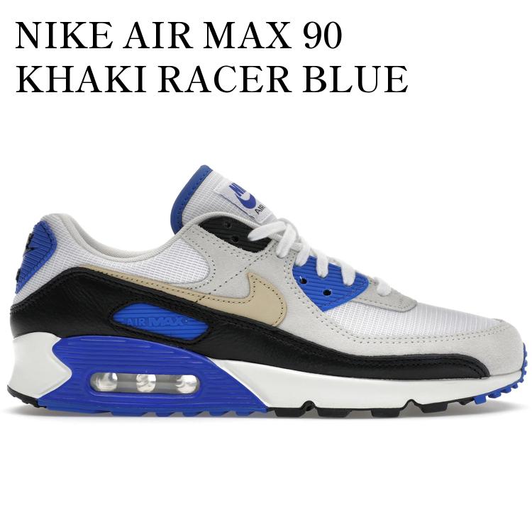 【海外限定 お取り寄せ商品】NIKE AIR MAX 90 KHAKI RACER BLUE HF3449-100 メンズ レディース 人気 おしゃれ