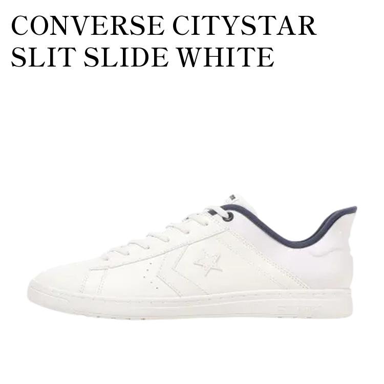 CONVERSE CITYSTAR SLIT SLIDE WHITE コンバース シティースター スリットスライド ホワイト 33702390 メンズ レディース 人気 おしゃれ