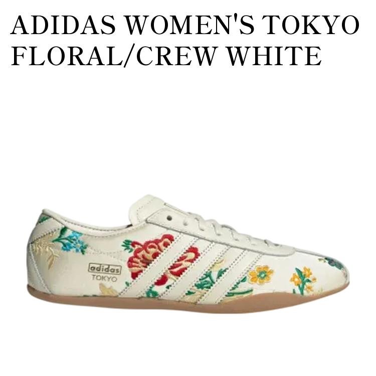 【お取り寄せ商品】ADIDAS WOMEN'S TOKYO FLORAL/CREW WHITE アディダス ウィメンズ トーキョー フローラル/クルーホワイト JQ1687 メンズ レディース 人気 おしゃれ