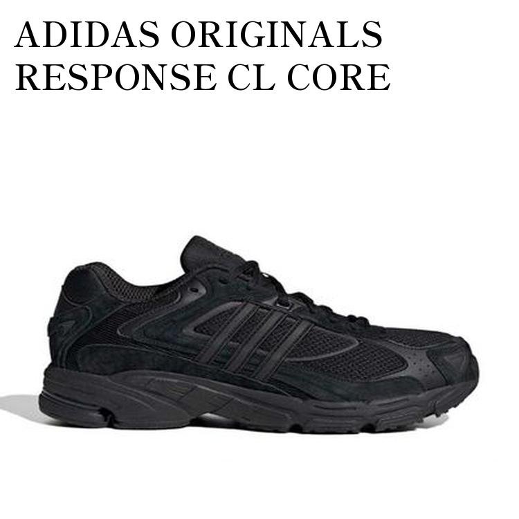 Rakuten - 【お取り寄せ商品】ADIDAS ORIGINALS RESPONSE CL CORE BLACK/FOOTWEAR WHITE アディダス オリジナルス レスポンス CL コアブラック/フットウェアホワイト ID8307 メンズ レディース 人気 おしゃれ