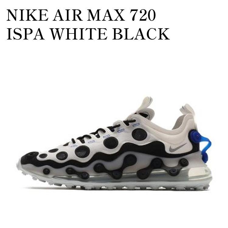 【お取り寄せ商品】NIKE AIR MAX 720 ISPA WHITE BLACK ナイキ エアマックス720 IS...
