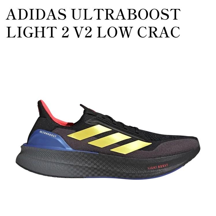 Shoes - 【お取り寄せ商品】ADIDAS ULTRABOOST LIGHT 2 V2 LOW CRAC RUNNING CORE BLACK/PURE SULFUR/LUCID RED アディダス ウルトラブースト ライト2 V2 ロー クラック ランニング コアブラック/ピュアサルファー/ルシッドレッド IH2588 メンズ レディース 人気 おしゃれ