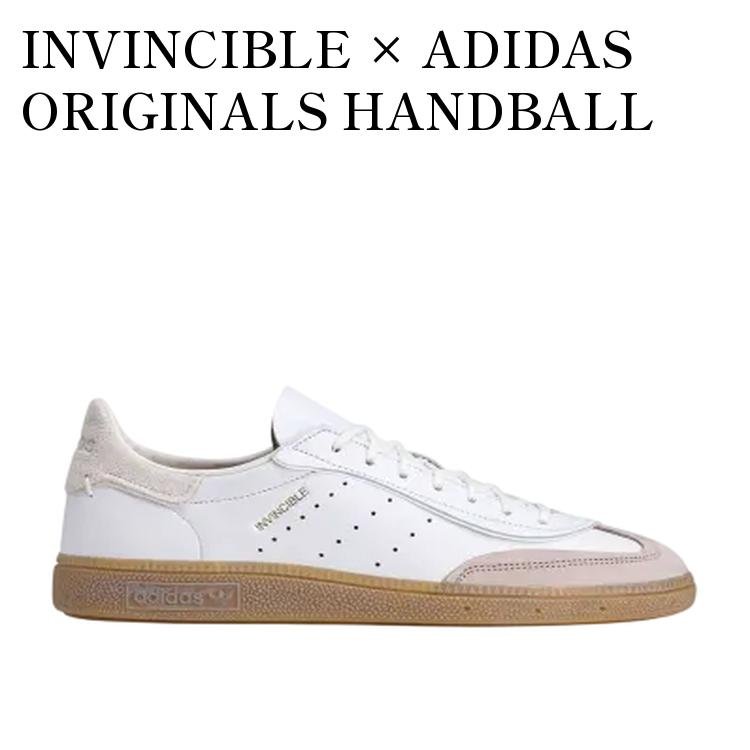 ADIDAS - 【お取り寄せ商品】INVINCIBLE × ADIDAS ORIGINALS HANDBALL SPEZIAL CRYSTAL WHITE/GREY ONE/GUM 2 インヴィンシブル × アディダスオリジナルス スペツィアル クリスタルホワイト/グレーワン/ガム2 JQ2376 メンズ レディース 人気 おしゃれ