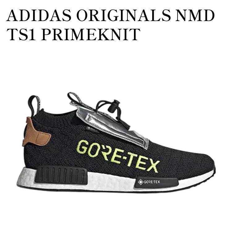 ADIDAS ORIGINALS NMD TS1 PRIMEKNIT GORE-TEX COER BLACK/SOLAR YELLOW アディダスオリジナルス NMD TS1 プライムニット ゴアテックス コアブラック/ソーラーイエロー EE5895 メンズ レディース 人気 おしゃれ