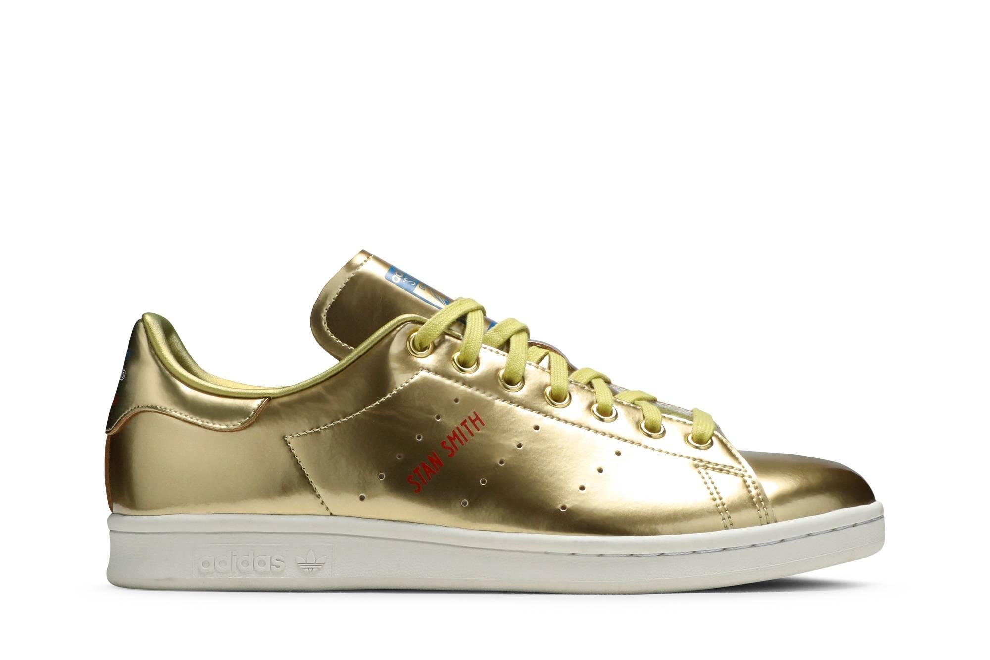 【お取り寄せ商品】ADIDAS STAN SMITH GOLD METALLIC (2019) アディダス スタンス...