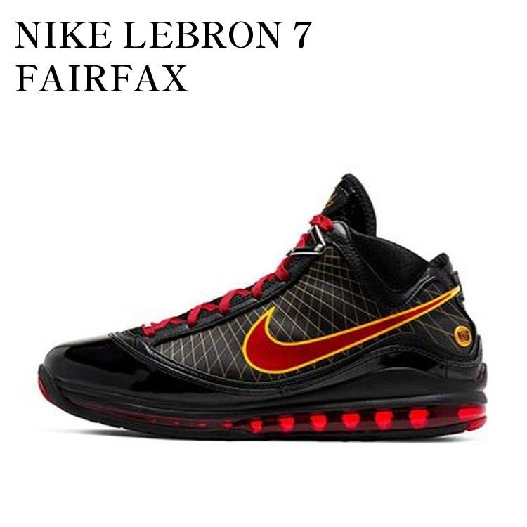 【お取り寄せ商品】NIKE LEBRON 7 FAIRFAX ナイキ レブロン7 フェアファックス CU5646-001 メンズ レデ..