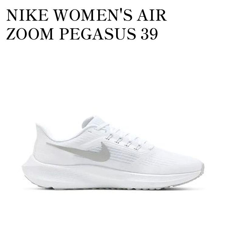 【お取り寄せ商品】NIKE WOMEN 039 S AIR ZOOM PEGASUS 39 WHITE/METALLIC SILVER/PURE PLATINUM/GREY FOG ナイキ ウィメンズ エアズームペガサス39 ホワイト/メタリックシルバー/ピュアプラチナム/グレーフォグ DH4072-100 メンズ レディース 人気 おしゃれ