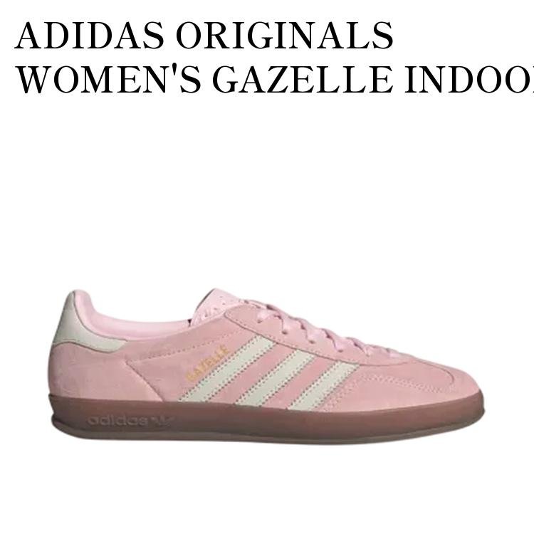 ADIDAS ORIGINALS WOMEN'S GAZELLE INDOOR CLEAR PINK/OFF WHITE/GUM アディダスオリジナルス ウィメンズ ガゼル インドア クリアピンク/オフホワイト/ガム JI2716 メンズ レディース 人気 おしゃれ