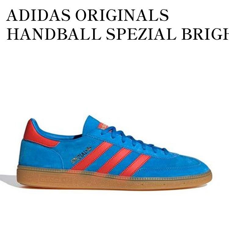 ADIDAS ORIGINALS HANDBALL SPEZIAL BRIGHT BLUE/VIVID RED/GOLD METALLIC アディダス オリジナルス ハンドボール スペツィアル ブライトブルー/ヴィヴィッドレッド/ゴールドメタリック FX5675 メンズ レディース 人気 おしゃれ