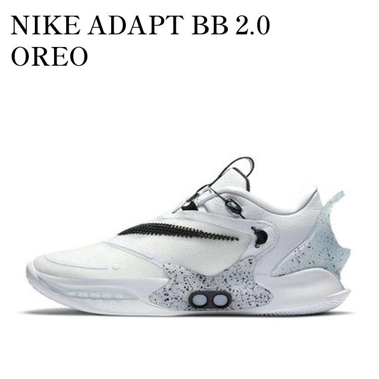 NIKE ADAPT BB 2.0 OREO ナイキ アダプト BB 2.0 オレオ BQ5397-101 メンズ レディース 人気 おしゃれ