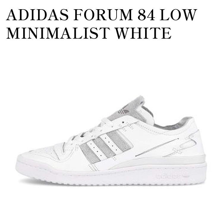 乐天商城 - 【お取り寄せ商品】ADIDAS FORUM 84 LOW MINIMALIST WHITE アディダス フォーラム 84 ロー ミニマリスト ホワイト FY7997 メンズ レディース 人気 おしゃれ