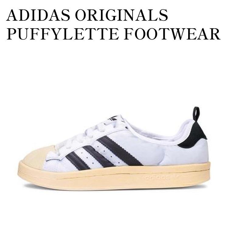 ADIDAS ORIGINALS PUFFYLETTE FOOTWEAR WHITE/CORE BLACK/OFF WHITE アディダス オリジナルス パフィレッタ フットウェアホワイト/コアブラック/オフホワイト HP6697 メンズ レディース 人気 おしゃれ