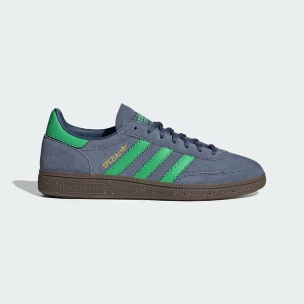 【お取り寄せ商品】ADIDAS ORIGINALS HANDBALL SPEZIAL PRELOVED INK/SEMI SCREAMING GREEN/GOLD METALLIC アディダスオリジナルス ハンドボール スペツィアル プリラブドインク/セミスクリーミンググリーン/ゴールドメタリック JH5437 メンズ レディース 人気 おしゃれ