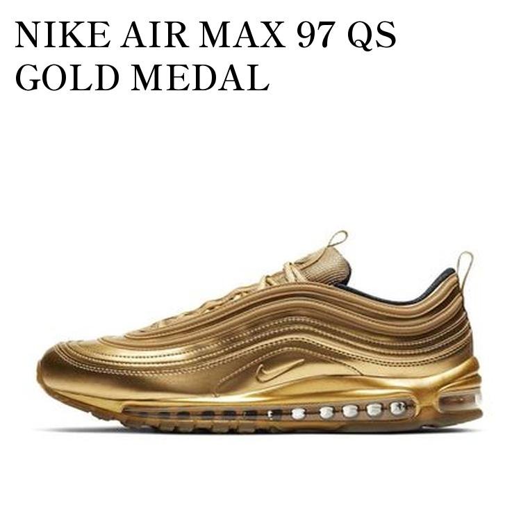 NIKE AIR MAX 97 QS GOLD MEDAL ナイキ エアマックス97 QS ゴールドメダル CT4556-700 メンズ レディース 人気 おしゃれ