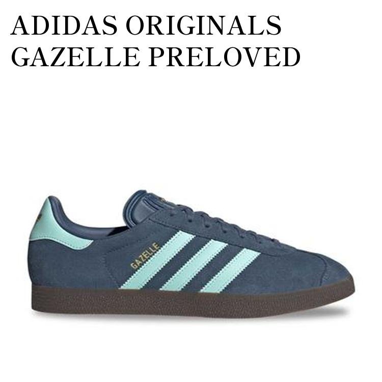 ADIDAS - 【お取り寄せ商品】ADIDAS ORIGINALS GAZELLE PRELOVED INK/COURT GREEN/GUM アディダスオリジナルス ガゼル プリラブドインク/コートグリーン/ガム JP7782 メンズ レディース 人気 おしゃれ