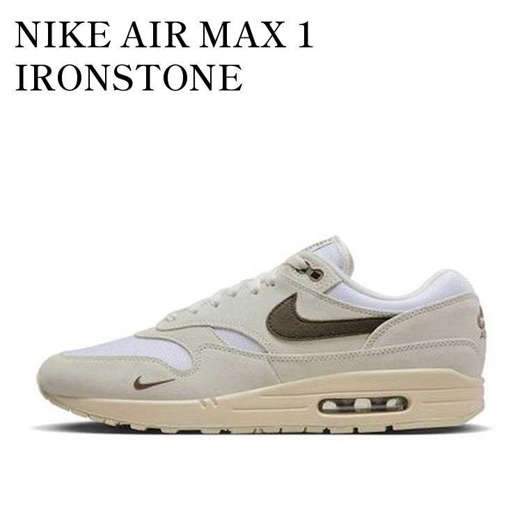 Rakuten - 【お取り寄せ商品】NIKE AIR MAX 1 IRONSTONE ナイキ エアマックス1 アイアンストーン DZ4494-100 メンズ レディース 人気 おしゃれ