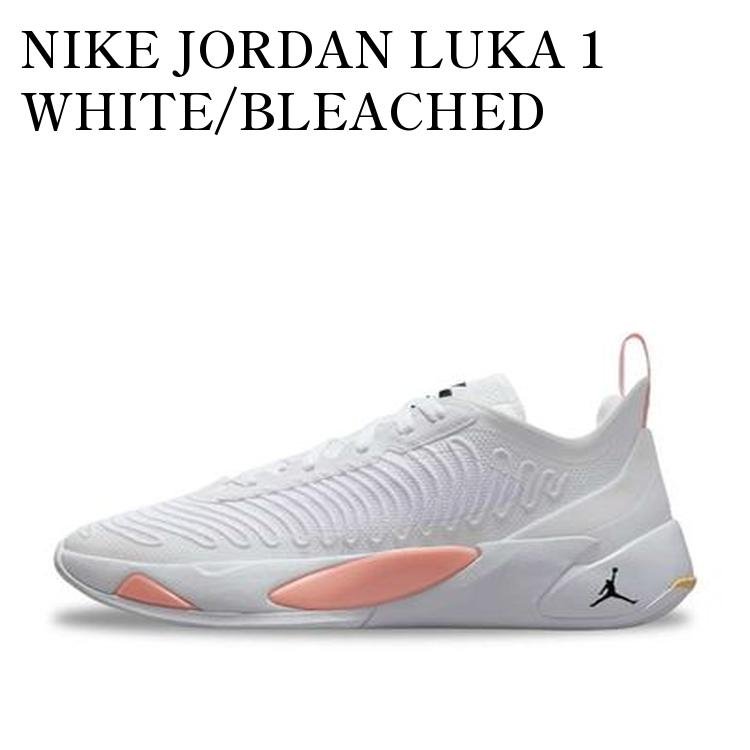 【お取り寄せ商品】NIKE JORDAN LUKA 1 WHITE/BLEACHED CORAL/SESAME/BLACK ナイキ ジョーダン ルカ1 ホワイト/ブリーチド コーラル/セサミ/ブラック DN1771-106 メンズ レディース 人気 おしゃれ