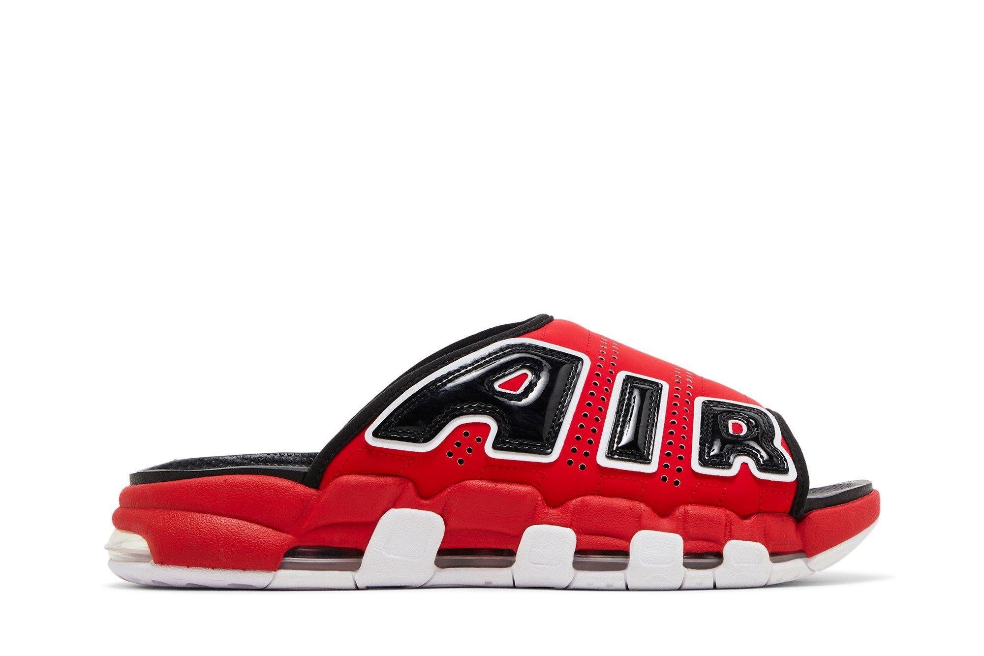 �ڤ����󤻾��ʡ�NIKE AIR MORE UPTEMPO SLIDE UNIVERSITY RED/BLACK �ʥ��� �����⥢���åץƥ�� ���饤�� ��˥С����ƥ���å�/�֥�å� FJ6036-600 ��� ��ǥ����� �͵� �������