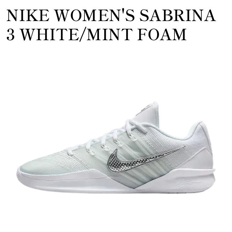 NIKE WOMEN'S SABRINA 3 WHITE/MINT FOAM (HF2881-101/HF2882-101) ナイキ ウィメンズ サブリナ3 ホワイト/ミントフォーム (HF2881-101/HF2882-101) HF2881-101 メンズ レディース 人気 おしゃれ