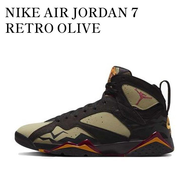 NIKE AIR JORDAN 7 RETRO OLIVE ナイキ エアジョーダン7 レトロ オリーブ DN9782-001 メンズ レディース 人気 おしゃれ
