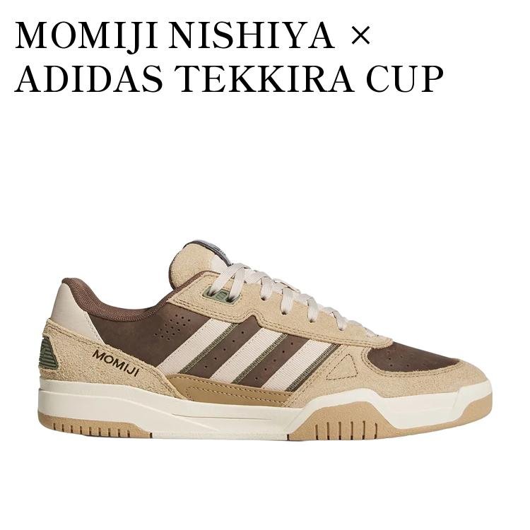 MOMIJI NISHIYA × ADIDAS TEKKIRA CUP CARDBOARD/EARTH STRATA/CRYSTAL LINEN 西矢椛 × アディダス テッキラカップ カードボード/アースストレータ/クリスタルリネン KH6519 メンズ レディース 人気 おしゃれ
