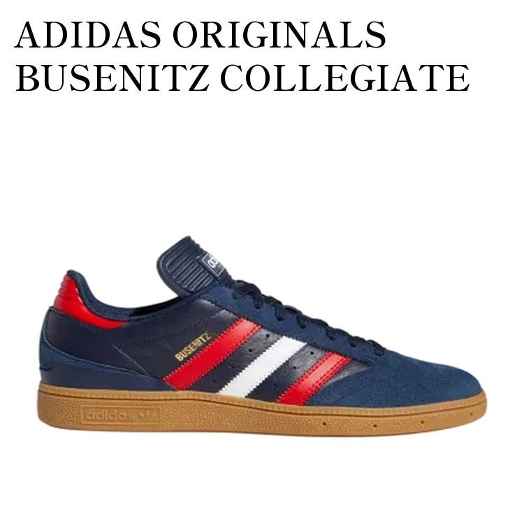 ADIDAS ORIGINALS BUSENITZ COLLEGIATE NAVY/SCARLET/FOOTWEAR WHITE アディダスオリジナルス ブセニッツ カレッジエイトネイビー/スカーレット/フットウェアホワイト FV5876 メンズ レディース 人気 おしゃれ