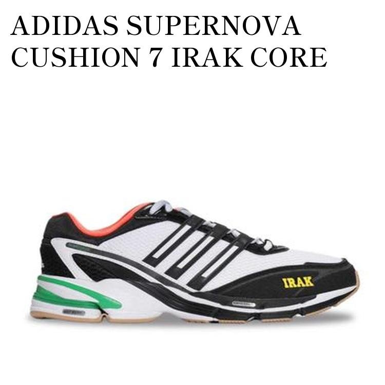 ADIDAS SUPERNOVA CUSHION 7 IRAK CORE BLACK/FOOTWEAR WHITE/VIVID GREEN アディダス スーパーノヴァ クッション7 アイラック コア ブラック/フットウェア ホワイト/ビビッド グリーン GZ9787 メンズ レディース 人気 おしゃれ