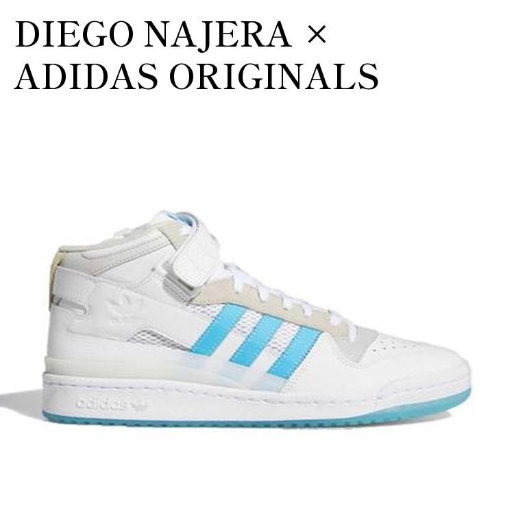 【お取り寄せ商品】DIEGO NAJERA × ADIDAS ORIGINALS SKATEBOARDING FORUM 84 ADV SIGNAL CYAN ディエゴ ナヘラ × アディダス オリジナルス スケートボーディング フォーラム 84 ADV シグナル シアン H01019 メンズ レディース 人気 おしゃれ