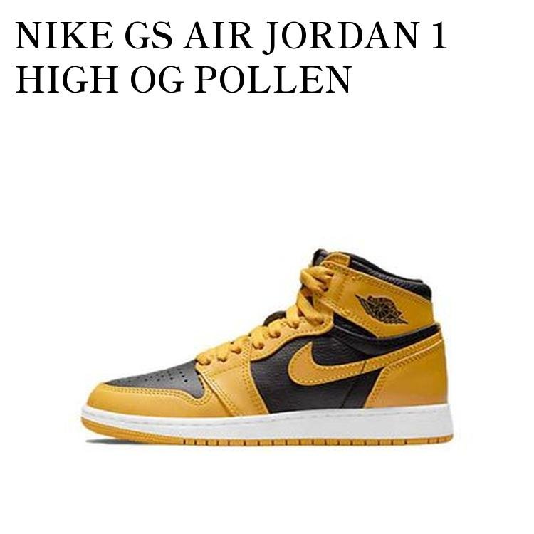 NIKE GS AIR JORDAN 1 HIGH OG POLLEN ナイキ GS エアジョーダン1 ハイ OG パラン 575441-701 メンズ レディース 人気 おしゃれ