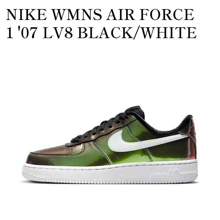 NIKE WMNS AIR FORCE 1 '07 LV8 BLACK/WHITE ナイキ ウィメンズ エアフォース1 '07 LV8 ブラック/ホワイト FV1173-010 メンズ レディース 人気 おしゃれ