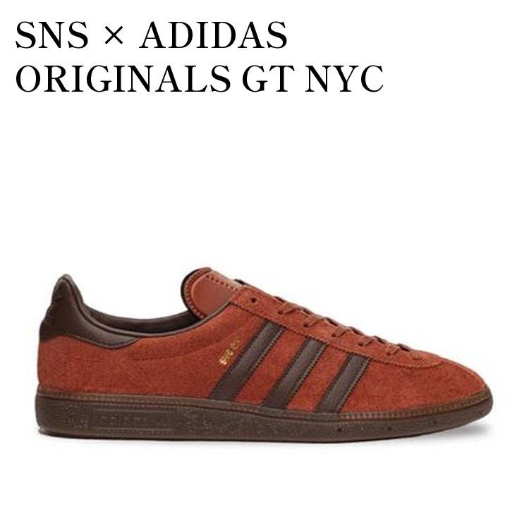 SNS × ADIDAS ORIGINALS GT NYC スニーカーズエンスタッフ × アディダス オリジナルス GT ニューヨークシティ GZ3616 メンズ レディース 人気 おしゃれ