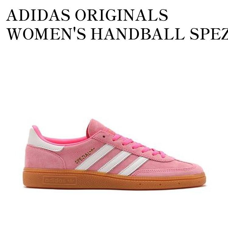 【お取り寄せ商品】ADIDAS ORIGINALS WOMEN'S HANDBALL SPEZIAL LUCID PINK/FOOT WEAR WHITE/GOLD METALLIC アディダスオリジナルス ウィメンズ ハンドボール スペツィアル ルシッドピンク/フットウェアホワイト/ゴールドメタリック JI2654 メンズ レディース 人気 おしゃれ