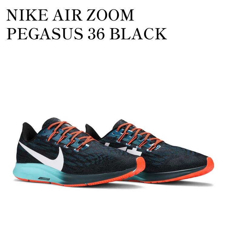 乐天商城 - 【お取り寄せ商品】NIKE AIR ZOOM PEGASUS 36 BLACK ナイキ エアズームペガサス36 ブラック CD4573-001 メンズ レディース 人気 おしゃれ