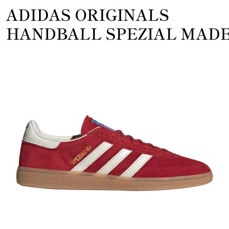 Rakuten - 【お取り寄せ商品】ADIDAS ORIGINALS HANDBALL SPEZIAL MADE IN GERMANY EQUIPMENT RED/OFF WHITE/GUM アディダスオリジナルス ハンドボール スペツィアル メイド イン ジャーマニー エクイップメントレッド/オフホワイト/ガム JR9535 メンズ レディース 人気 おしゃれ
