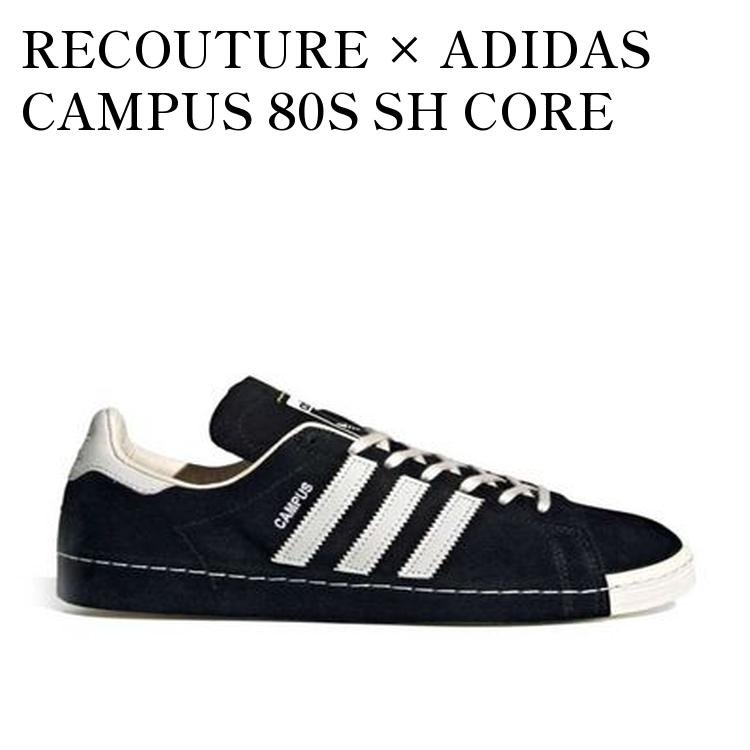 �ڤ����󤻾��ʡ�RECOUTURE �� ADIDAS CAMPUS 80S SH CORE BLACK �ꥯ���塼�� �� ���ǥ����� �����ѥ� 80S SH �����֥�å� FY6751 ��� ��ǥ����� �͵� �������